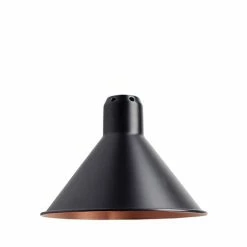 Lampe Gras N°215 Lamp Shade Cone -Living Sales Store Black copper lalampegras openroom