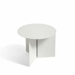 HAY Slit Table Round Side Table -Living Sales Store CIAaRERaT36MGGDVUwpe Slit Side Table White