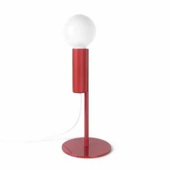 Esaila Cherry Table Lamp By Kaschkasch -Living Sales Store Cherry Table Lamp Red