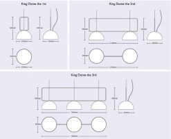 Open Room King Dome By Dowel Jones 11 Open Room King Dome By Dowel Jones -Living Sales Store DowelJones Dimensions OpenRoom
