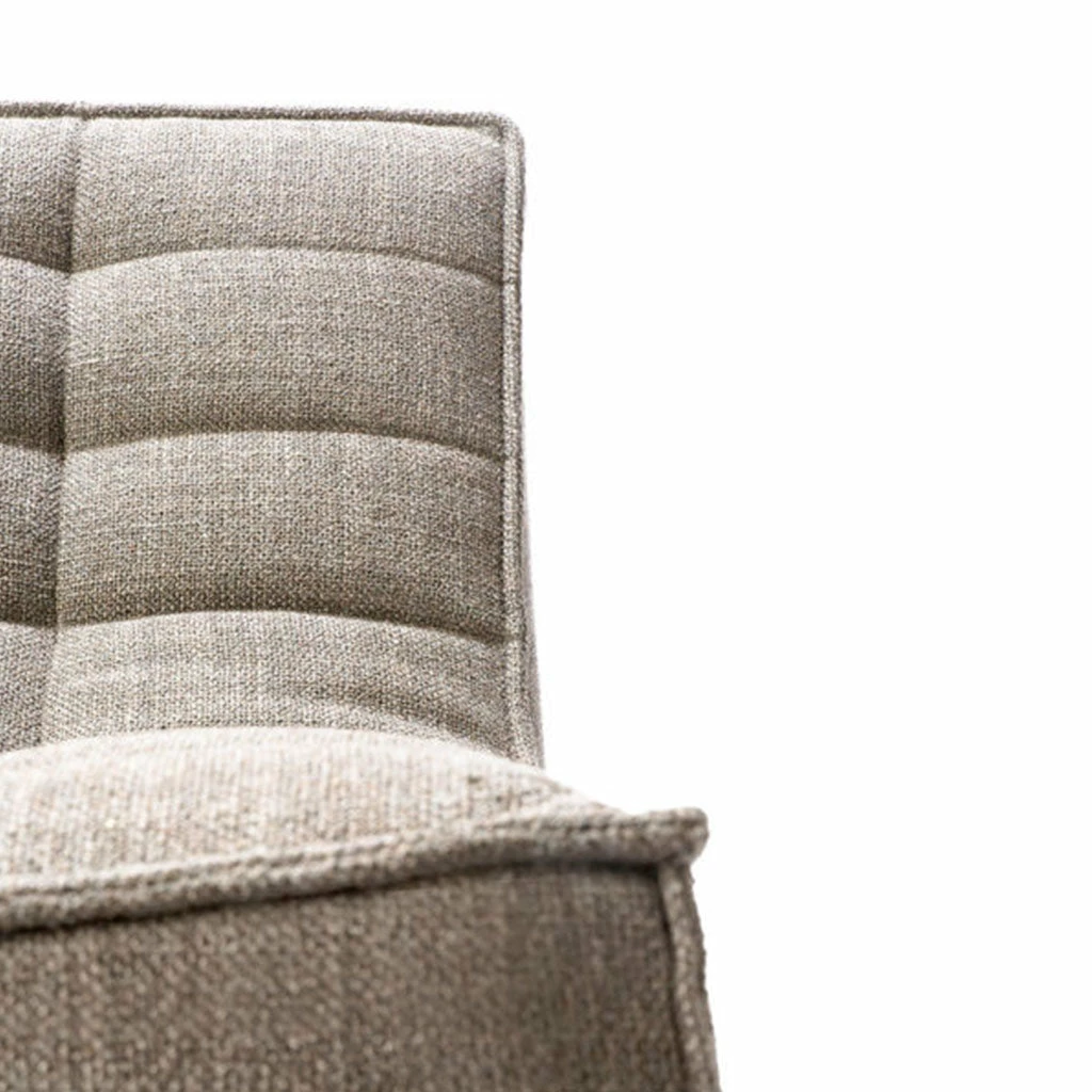 Ethnicraft N701 Sofa 2 Seater - Dark Beige 4 Ethnicraft N701 Sofa 2 Seater - Dark Beige - Image 2