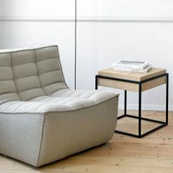 Ethnicraft N701 Sofa 1 Seater - Dark Beige 7 Ethnicraft N701 Sofa 1 Seater - Dark Beige -Living Sales Store Ethnicraft N701 Sofa 1Seater Image OpenRoom