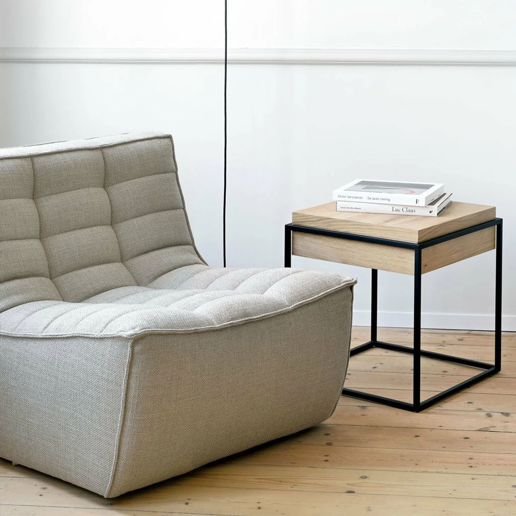 Ethnicraft N701 Sofa 1 Seater - Dark Beige 5 Ethnicraft N701 Sofa 1 Seater - Dark Beige - Image 3