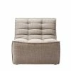Ethnicraft N701 Sofa 1 Seater - Dark Beige