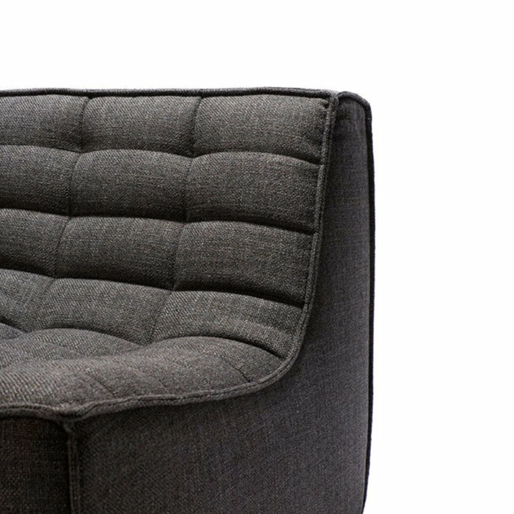 Ethnicraft N701 Sofa 2 Seater - Dark Grey 4 Ethnicraft N701 Sofa 2 Seater - Dark Grey - Image 2