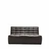 Ethnicraft N701 Sofa 2 Seater - Dark Grey -Living Sales Store Ethnicraft N701 Sofa 2Seater Dark Grey OpenRoom