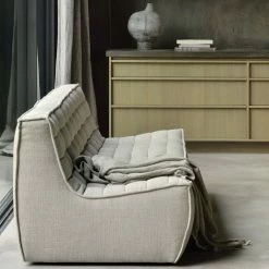 Ethnicraft N701 Sofa 2 Seater - Dark Beige 7 Ethnicraft N701 Sofa 2 Seater - Dark Beige -Living Sales Store Ethnicraft N701 Sofa 2Seater Image OpenRoom