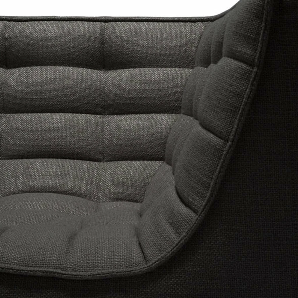 Ethnicraft N701 Sofa Corner - Dark Grey 4 Ethnicraft N701 Sofa Corner - Dark Grey - Image 2