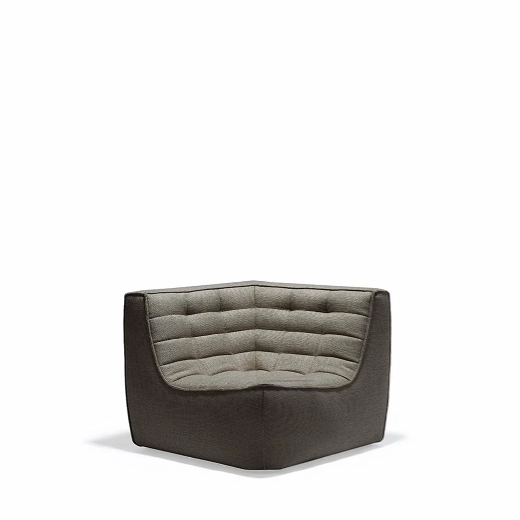 Ethnicraft N701 Sofa Corner - Dark Grey 3 Ethnicraft N701 Sofa Corner - Dark Grey