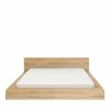 Ethnicraft Oak Madra Bed 1 Ethnicraft Oak Madra Bed -Living Sales Store Ethnicraft Oak Madra Bed Open Room Front Image