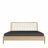 Ethnicraft Oak Spindle Bed -Living Sales Store Ethnicraft Oak Spindle Bed Open Room