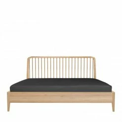 Ethnicraft Oak Spindle Bed