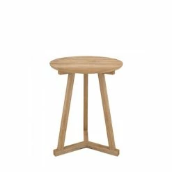 Ethnicraft Tripod Oak Side Table