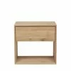 Ethnicraft Nordic Oak Bedside Table Tall
