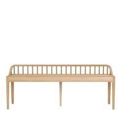Ethnicraft Oak Spindle Bench