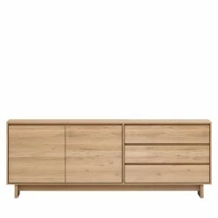 Ethnicraft Wave Oak Sideboard