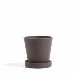 HAY Flowerpot With Saucer - Plum