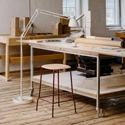 HAY Soft Edge 30 Stool 7 HAY Soft Edge 30 Stool -Living Sales Store HAY stool SoftEdge 30 RedLegImage OpenRoom