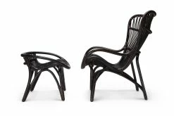 Feelgood C110 Ottoman By Yuzuru Yamakawa -Living Sales Store Highbackandottoman black side