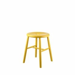 FDB Møbler J27 Stool By Børge Mogensen -Living Sales Store J27 Yellow