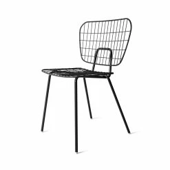 Menu WM String Dining Chair -Living Sales Store Menu StringDining Black Side Openroom