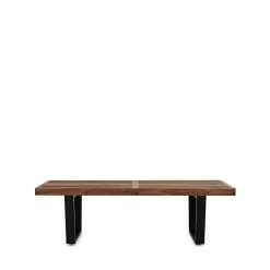 Herman Miller Nelson™ Platform Bench With Black Base - Small