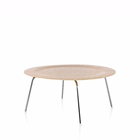 Herman Miller Eames® Moulded Plywood Coffee Table Metal Legs 7 Herman Miller Eames® Moulded Plywood Coffee Table Metal Legs - Image 5