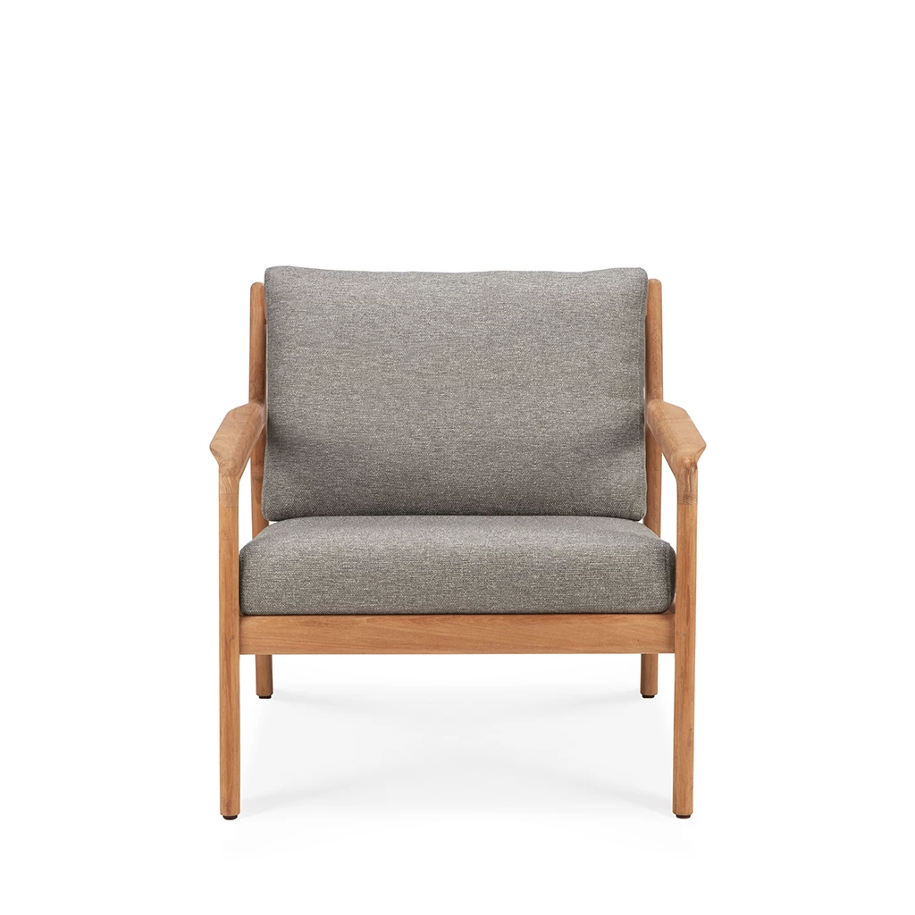 Ethnicraft Teak Jack Outdoor Sofa - 1 Seater - Mocha 4 Ethnicraft Teak Jack Outdoor Sofa - 1 Seater - Mocha - Image 2