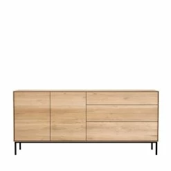 Ethnicraft Oak Whitebird Sideboard - 2 Doors - 3 Drawers
