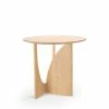 Ethnicraft Oak Geometric Side Table -Living Sales Store geooak