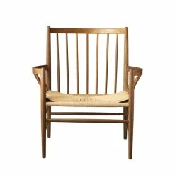 FDB Møbler J82 Lounge Chair By Jørgan Bækmark -Living Sales Store j82smoked