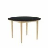FDB Møbler C62 Round Dining Table Ø115 With Linoleum By Unit 10 Design -Living Sales Store nzG0H7hiSSmK9AeI6goE c62 blk