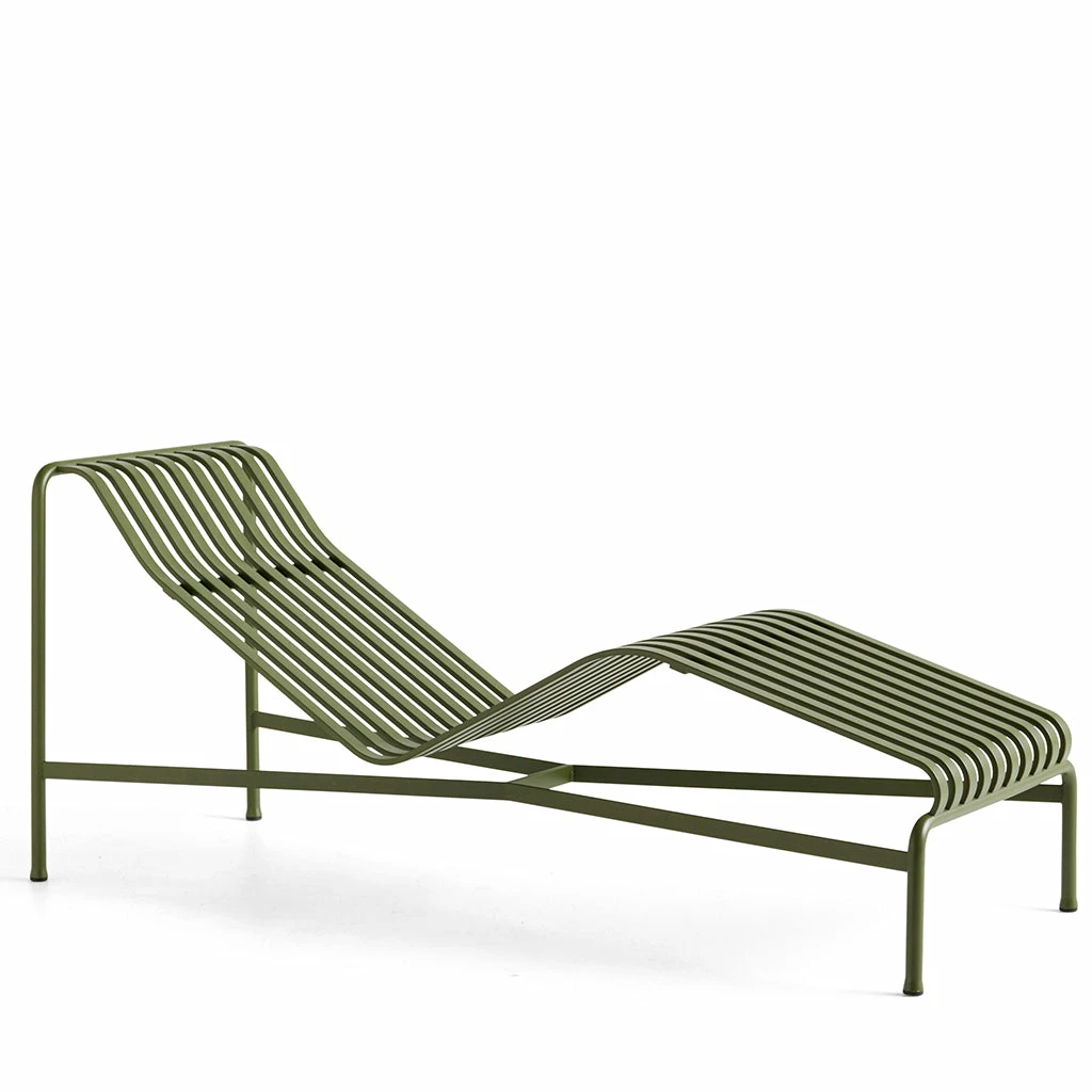 Hay Palissade Sun Lounge By Ronan & Erwan Bouroullec Olive 3 Hay Palissade Sun Lounge By Ronan & Erwan Bouroullec Olive