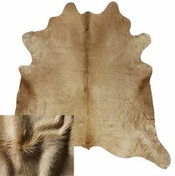 Open Room Medium Natural Cowhide Rug