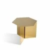 HAY Slit Table Hexagon Side Table -Living Sales Store tAwZlxUsSBiGqZmA5sH6 Slit Side Hexagon Brass